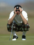 Ian Poulter at the Golf British Open  Royal Troon  July 2004
