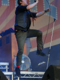 Ricky Wilson of the Kaiser Chiefs at the Glastonbury Festival June 2007 Glastonbury Festival