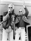 Pop Group Twins Matt and Luke Goss Popped Up on Radio One's Roadshow Singing Latest Hit Too Much