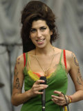 Amy Winehouse at the Glastonbury Festival June 2007 Glastonbury Festival