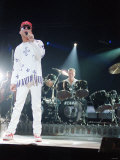 Bros Pop Band Singers Matt and Luke Goss at Rehearsals For the Royal Variety Show  1990