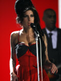Amy Winehouse Performs "Rehab" at 2007 Brit Awards from London's Earls Court on Valentines Day 2007