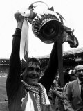 Kenny Dalglish of Liverpool with FA Cup 1986