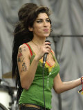 Amy Winehouse at the Glastonbury Festival June 2007 Glastonbury Festival