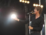 Tom Chaplin of Keane on Stage at the 2007 Isle of Wight Festival