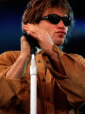 Bon Jovi Pop Group in Concert at Ibrox Football Stadium Glasgow
