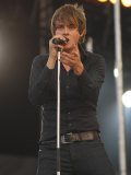 Tom Chaplin of Keane on Stage at the 2007 Isle of Wight Festival