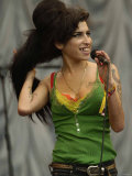 Amy Winehouse at the Glastonbury Festival June 2007 Glastonbury Festival