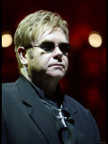 Elton John in Concert - July 2004 on His World Tour For His Firet Night in the UK at Wembley Arena