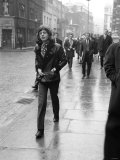 Rolling Stones' Mick Jagger Leaving the Court of Appeal After Listening to Evidence on Brian Jones