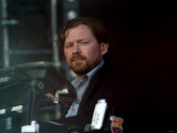 Keyboard Player from Snow Patrol at 't in the Park' Site and the Main Stage on Sunday