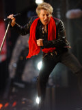 Rod Stewart Performing at the Princess Diana Memorial Concert at Wembley Stadium