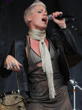 Pop Star Pink Performing at the V Festival at Hylands Park in Chelmsford  Essex