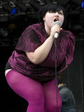 T in the Park' July 2007 the Gossips Beth Ditto Gets Down and Dirty with the Crowd