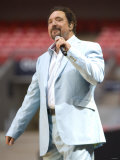Tom Jones Performing at the Princess Diana Memorial Concert at Wembley Stadium