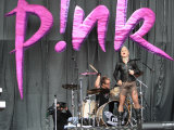 Pop Star Pink Performing at the V Festival at Hylands Park in Chelmsford  Essex