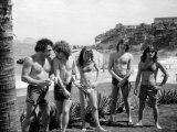 Aussie Metal Band AC/DC at the Seaside in Rio