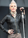 Pop Star Pink Performing at the V Festival at Hylands Park in Chelmsford  Essex