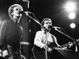 On Stage Art Garfunkel and Paul Simon at Wembley June 1982