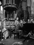 Duke Ellington and His Orchestra October 1973 Rehearsing For a Concert at Westminister Abbey