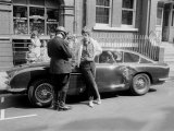Rolling Stones Mick Jagger Has a Car Crash in His Midnight Blue Aston Martin