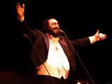 Luciano Pavarotti Concert at Stormont Belfast During the Sell-Out Performance