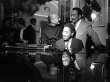 Dizzy Gillespie Jazz Man at Fort Belvedere Near Ascot with Buck Clayton and Bud Freeman
