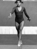 Olympic Games 1976: Russian Gymnast Olga Korbut  August 1976