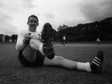 Tottenham Hotspurs Dave Mackay Pictured at Cheshunt Training Ground at Start of Season