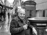 Actor Telly Savalas in London For a Few Days to Film Scenes in Film Called "Inside Out"