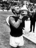 FA Cup Final West Ham United Bobby Moore Kisses the Trophy After His Sides Win
