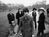 Mick Jagger the Rolling Stones in Green Park London Emulating Recent San Francisco Hippy Fashions