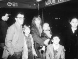 Woody Allen with Wife Mia Farrow and Family
