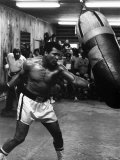 Muhammed Ali Boxer Training For the Fight with Leon Spinks