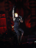 Madonna on the First Date of Her European Tour in Cardiff  July 2006