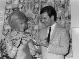 Dusty Springfield with Pop Singer Bobby Vee at the Odeon Manchester