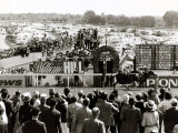 Lester Piggott Riding Minstrel Winning It from Hot Grove For His Record Breaking Eight Time