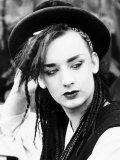 Boy George Lead Singer of Pop Group Culture Club