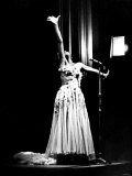 Dramatic Moment During the Performance by Shirley Bassey at the Capitol Theatre  Cardiff