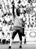World Cup Group 3 Match in Guadalajara Mexico 7th June 1970 England 0 Vs Brazil 1  Brazil's Pele