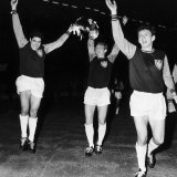 Bobby Moore with European Cup Winners Cup 1965  After West Ham Beat Munich at Wembley