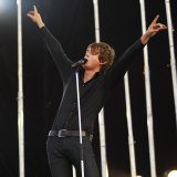 Tom Chaplin of Keane on Stage at the 2007 Isle of Wight Festival