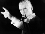 David Bowie Pop Singer on Stage 1976