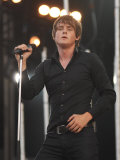 Tom Chaplin of Keane on Stage at the 2007 Isle of Wight Festival