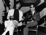 Billy Connolly Comedian with Singer Elton John 1986