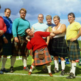 Ronnie Corbett at Highland Games August 1988