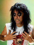 Alice Cooper American Pop Singer October 1986