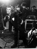 Johnny Rotten Lead Singer with the Sex Pistols Pop Group 1977