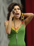 Amy Winehouse at the Glastonbury Festival June 2007 Glastonbury Festival