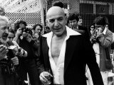 Telly Savalas Greek Actor at Cannes 1977